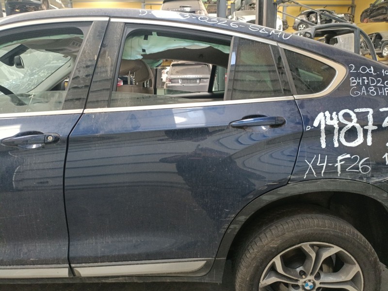 Recambio de puerta trasera izquierda para bmw x4 (f26) xdrive 20 d referencia OEM IAM   