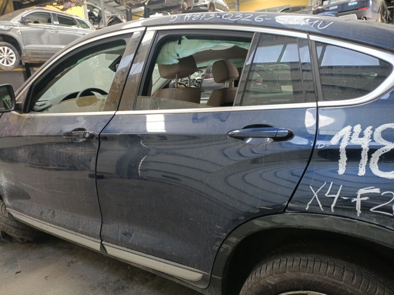 Recambio de puerta trasera izquierda para bmw x4 (f26) xdrive 20 d referencia OEM IAM   