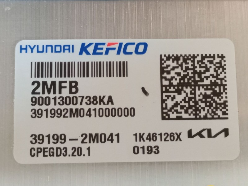 Recambio de centralita motor uce para kia sportage v (nq5) 1.6 t-gdi referencia OEM IAM   