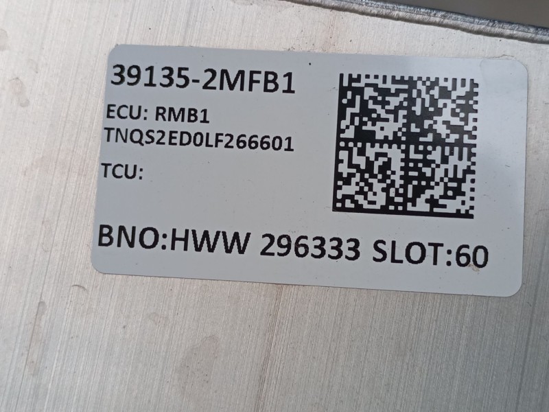 Recambio de centralita motor uce para kia sportage v (nq5) 1.6 t-gdi referencia OEM IAM 391892M041 391352MFB1 