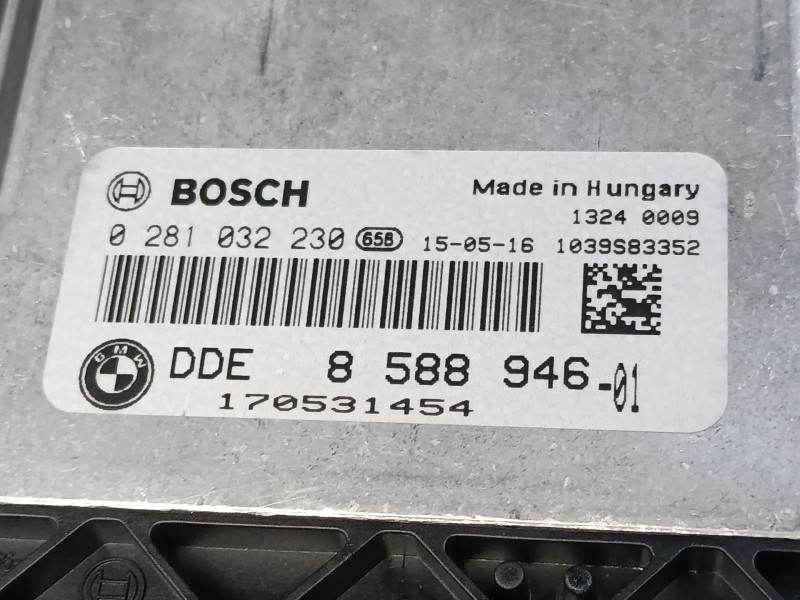 Recambio de centralita motor uce para bmw x4 (f26) xdrive 20 d referencia OEM IAM   