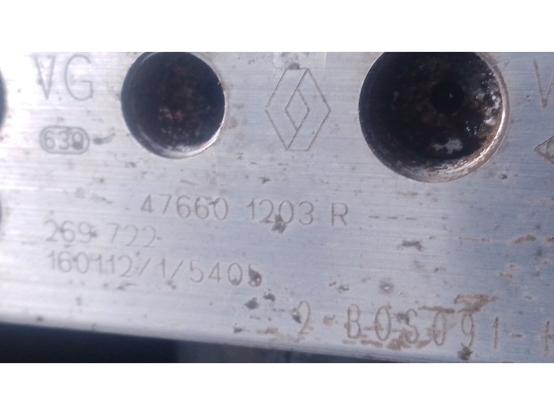 Recambio de abs para renault clio iv (bh_) 0.9 tce 90 referencia OEM IAM 476601203R  