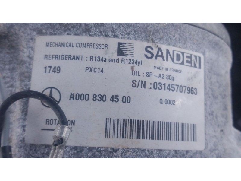 Recambio de compresor aire acondicionado para mercedes-benz glc (x253) 220 d 4-matic (253.915) referencia OEM IAM   