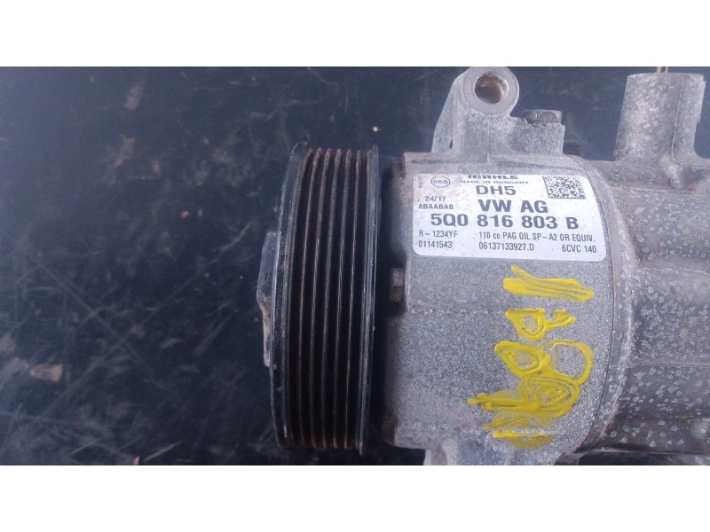 Recambio de compresor aire acondicionado para volkswagen touran (5t1) 2.0 tdi referencia OEM IAM 5Q0816803B  