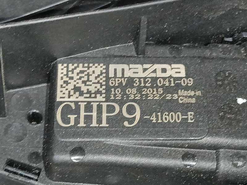 Recambio de pedal acelerador para mazda cx-3 (dk) 1.5 skyactiv-d (dk2ws) referencia OEM IAM   