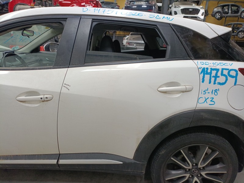 Recambio de puerta trasera izquierda para mazda cx-3 (dk) 1.5 skyactiv-d (dk2ws) referencia OEM IAM   