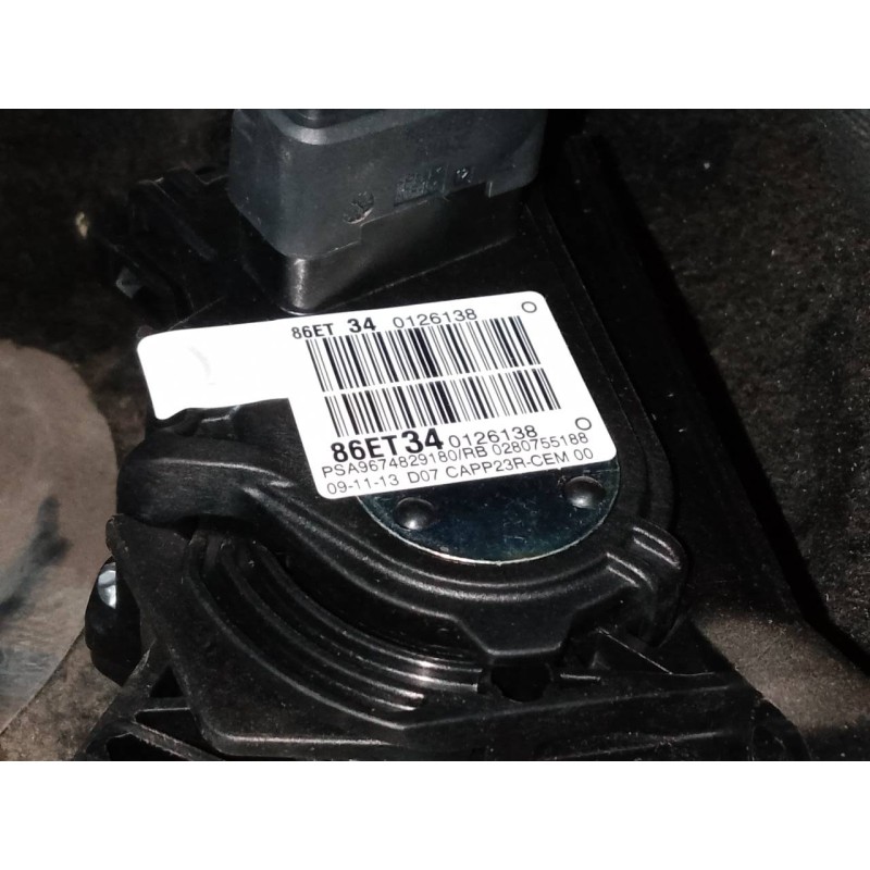 Recambio de pedal acelerador para peugeot 308 active referencia OEM IAM 9674829180 02801755188 