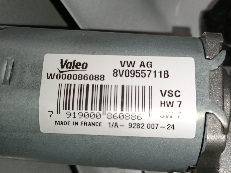 Recambio de motor limpia trasero para audi a1 sportback (gba) 30 tfsi referencia OEM IAM   