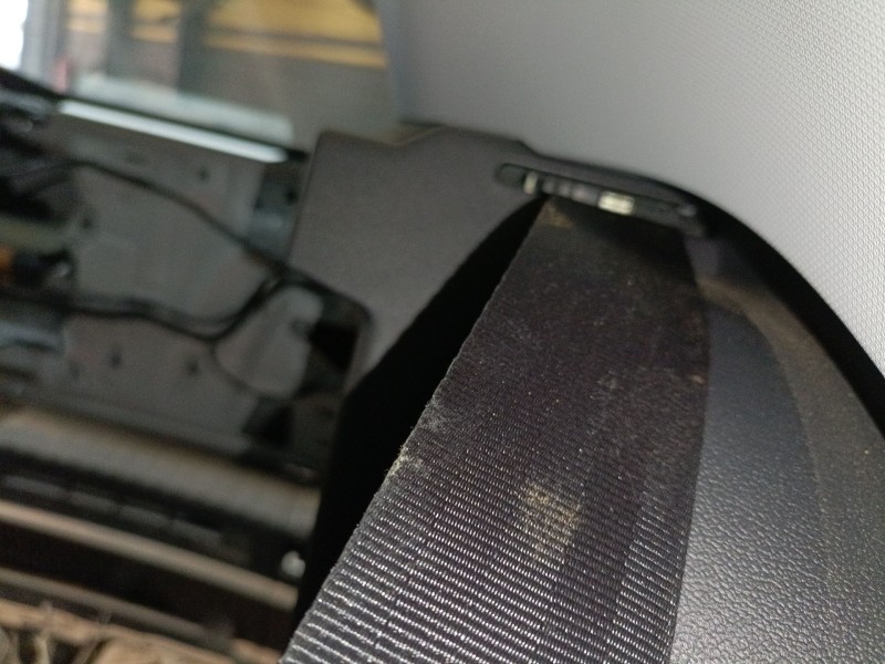 Recambio de cinturon seguridad trasero izquierdo para audi a1 sportback (gba) 30 tfsi referencia OEM IAM   