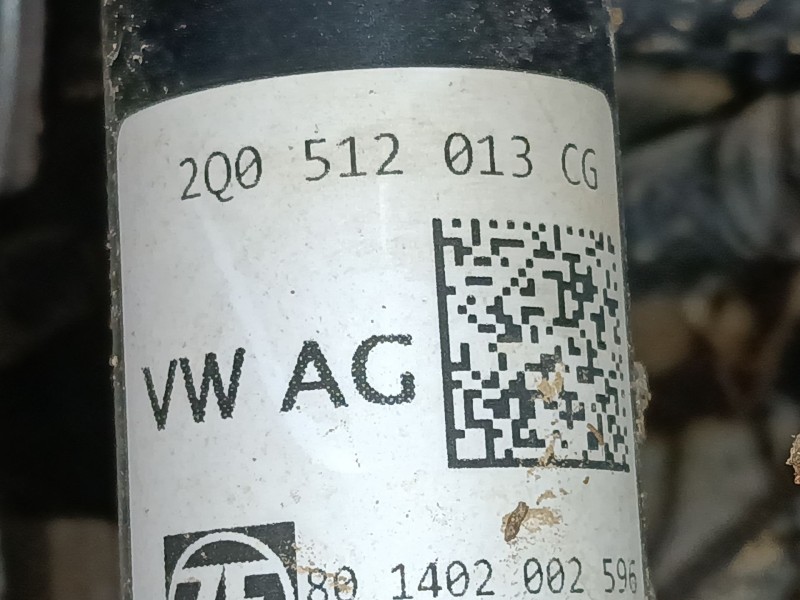 Recambio de amortiguador trasero izquierdo para audi a1 sportback (gba) 30 tfsi referencia OEM IAM   