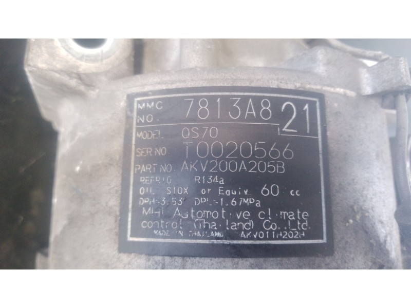 Recambio de compresor aire acondicionado para mitsubishi asx (ga_w_) 1.8 di-d (ga6w) referencia OEM IAM   