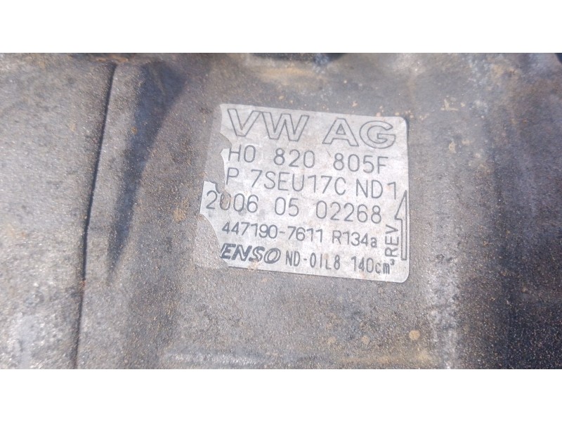 Recambio de compresor aire acondicionado para volkswagen touareg (7la, 7l6, 7l7) 2.5 r5 tdi referencia OEM IAM   