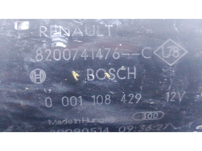 Recambio de motor arranque para renault megane iii coupe dynamique referencia OEM IAM   