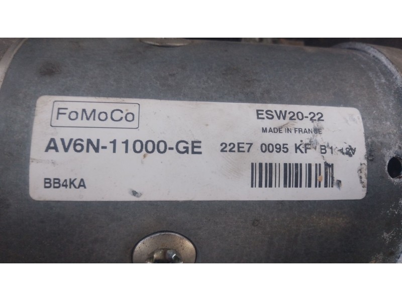 Recambio de motor arranque para ford kuga ii (dm2) 1.5 tdci referencia OEM IAM AV6N11000GE  