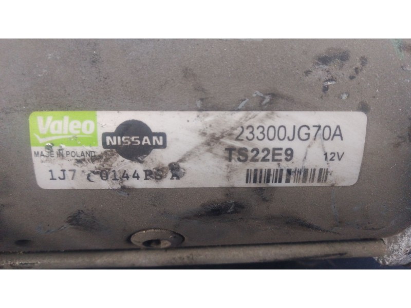 Recambio de motor arranque para nissan qashqai i (j10, nj10) 2.0 dci a las 4 ruedas referencia OEM IAM   