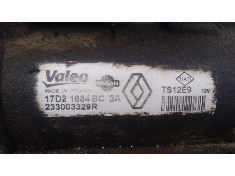 Recambio de motor arranque para dacia lodgy (js_) 1.5 dci referencia OEM IAM   