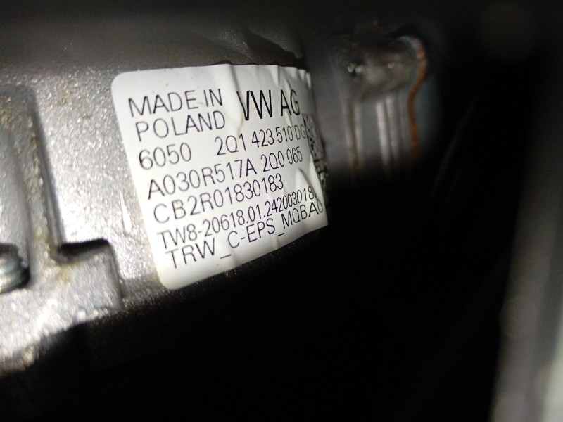 Recambio de columna direccion para audi a1 sportback (gba) 30 tfsi referencia OEM IAM 2Q1423510DG  