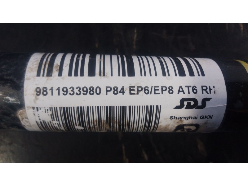 Recambio de transmision delantera derecha para peugeot 3008 ii suv (mc_, mr_, mj_, m4_) 1.5 bluehdi 130 referencia OEM IAM   