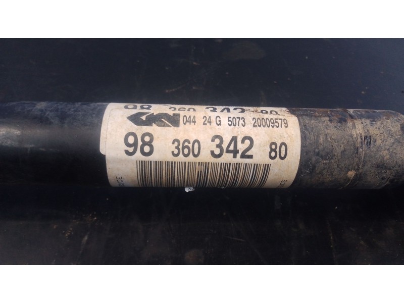 Recambio de transmision delantera derecha para peugeot 208 ii (ub_, up_, uw_, uj_) 1.2 puretech 75 referencia OEM IAM 9836034280