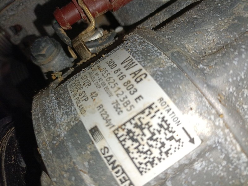 Recambio de compresor aire acondicionado para audi a1 sportback (gba) 30 tfsi referencia OEM IAM   