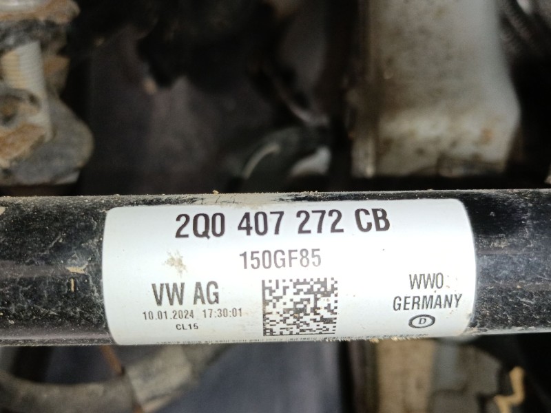 Recambio de transmision delantera derecha para audi a1 sportback (gba) 30 tfsi referencia OEM IAM 2Q0407272CB  