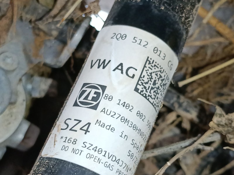 Recambio de amortiguador trasero izquierdo para audi a1 sportback (gba) 30 tfsi referencia OEM IAM 2Q0512013CG  