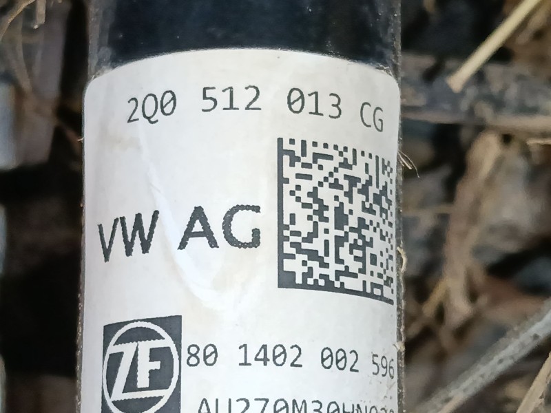 Recambio de amortiguador trasero izquierdo para audi a1 sportback (gba) 30 tfsi referencia OEM IAM 2Q0512013CG  