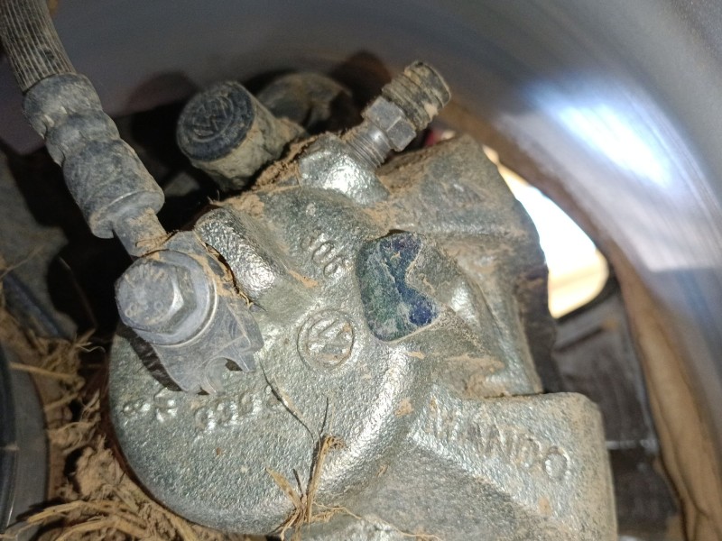 Recambio de pinza freno delantera izquierda para audi a1 sportback (gba) 30 tfsi referencia OEM IAM   