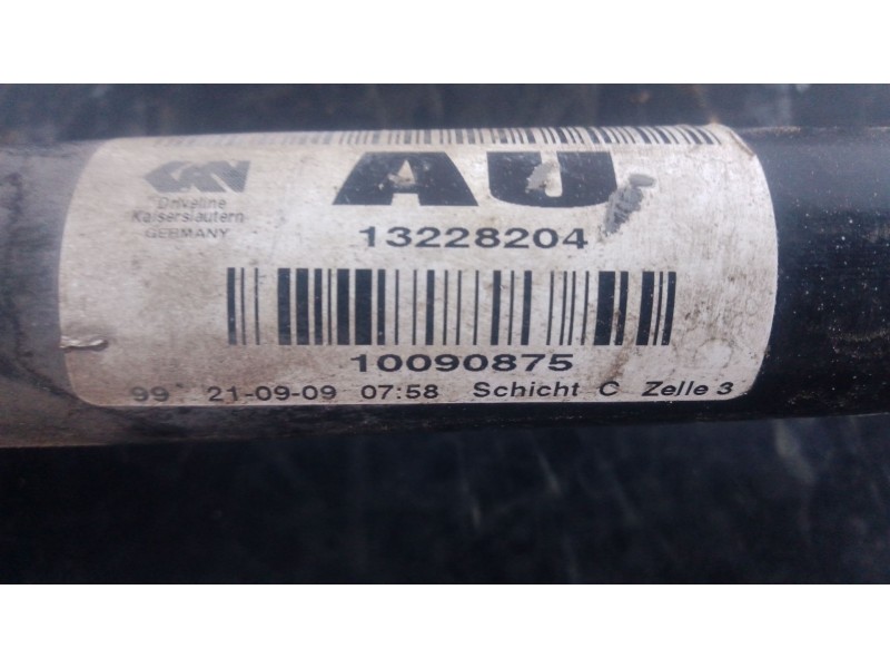 Recambio de transmision delantera izquierda para opel insignia a (g09) 2.0 cdti (68) referencia OEM IAM   P1-B7-12