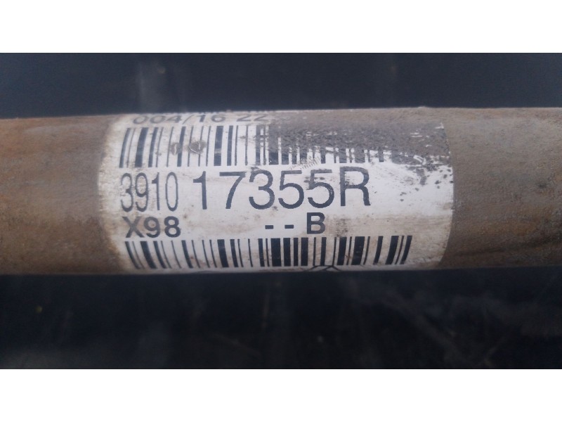 Recambio de transmision delantera izquierda para renault clio iv (bh_) 0.9 tce 90 referencia OEM IAM 391017355R  P1-B7-12