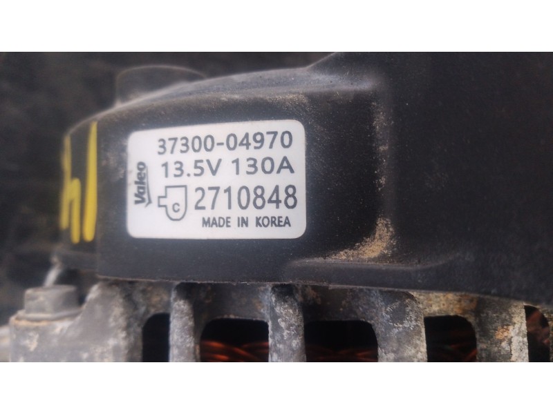 Recambio de alternador para kia picanto iii (ja) 1.0 referencia OEM IAM 3730004970  