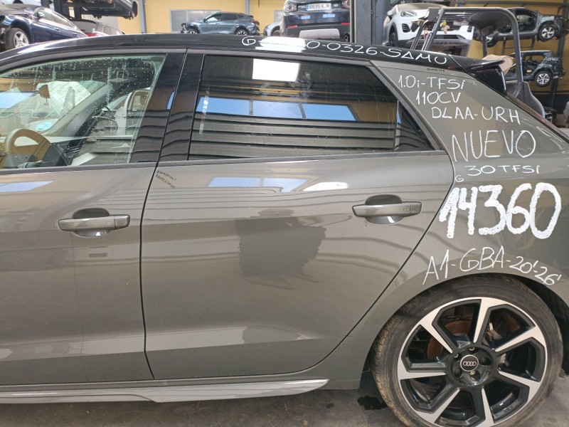 Recambio de puerta trasera izquierda para audi a1 sportback (gba) 30 tfsi referencia OEM IAM   