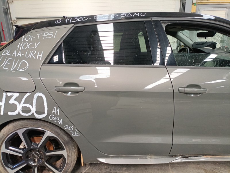 Recambio de puerta trasera derecha para audi a1 sportback (gba) 30 tfsi referencia OEM IAM   