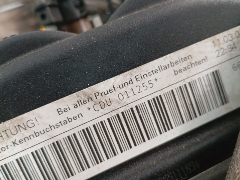 Recambio de motor completo para audi a7 sportback (4ga, 4gf) 3.0 tdi quattro referencia OEM IAM CDU  