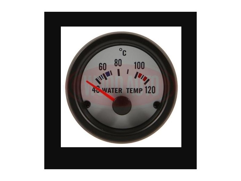 Recambio de indicador temperatura para universal indicador temperatura agua (blanco) 12v referencia OEM IAM MTR1003W12 NUEVO TIE