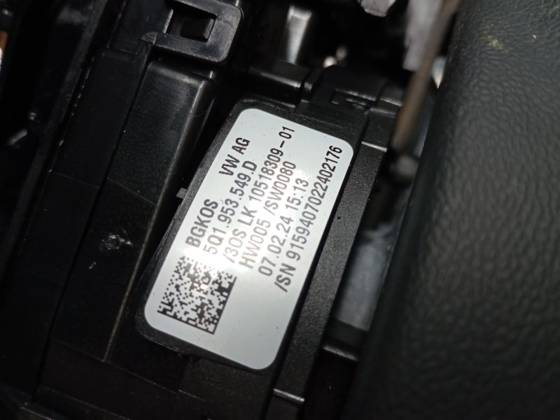 Recambio de anillo airbag para audi a1 sportback (gba) 30 tfsi referencia OEM IAM 5Q1953849D  