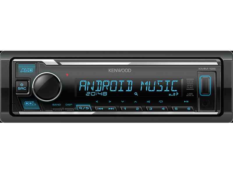 Recambio de sistema de audio/ radio usb para universal radio radio kenwood iluminacion variable kmm125 referencia OEM IAM KMM125