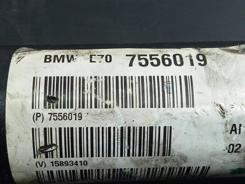 Recambio de transmision central para bmw x5 (e70) 3.0sd referencia OEM IAM 7556019 15893410 P1-B6-19