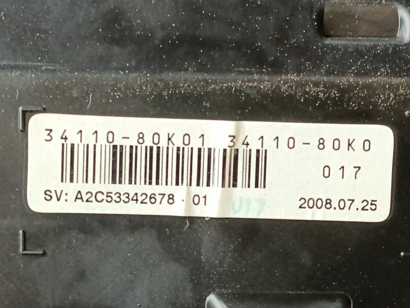 Recambio de cuadro instrumentos para suzuki grand vitara ii (jt, te, td) 1.9 ddis a las 4 ruedas (jt419, td44, jb419wd, jb419xd)