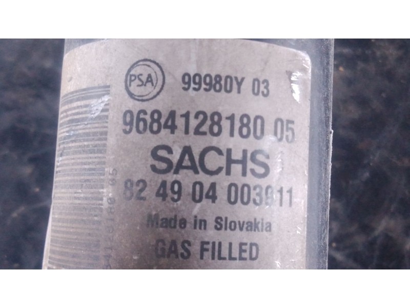 Recambio de amortiguador delantero izquierdo para peugeot partner tepee 1.6 bluehdi 100 referencia OEM IAM 9684128180  P1-B4-7