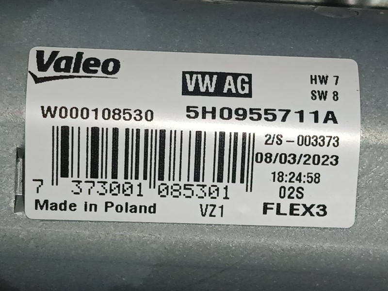 Recambio de motor limpia trasero para volkswagen golf viii (cd1, da1) 1.0 tsi referencia OEM IAM 5H0955711A  