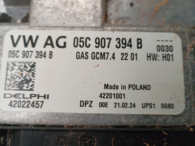 Recambio de centralita motor uce para volkswagen golf viii (cd1, da1) 1.0 etsi referencia OEM IAM   