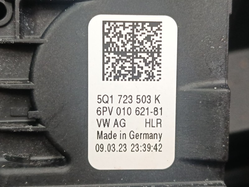 Recambio de pedal acelerador para volkswagen golf viii (cd1, da1) 1.0 tsi referencia OEM IAM 5Q1723503K 6PV01062181 