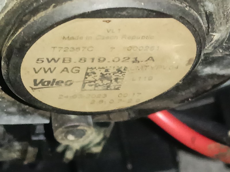 Recambio de ventilador calefaccion para volkswagen golf viii (cd1, da1) 1.0 tsi referencia OEM IAM   