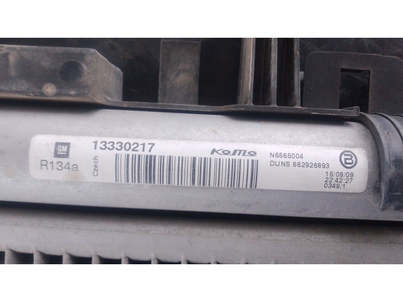 Recambio de condensador / radiador aire acondicionado para opel insignia a (g09) 2.0 cdti (68) referencia OEM IAM   