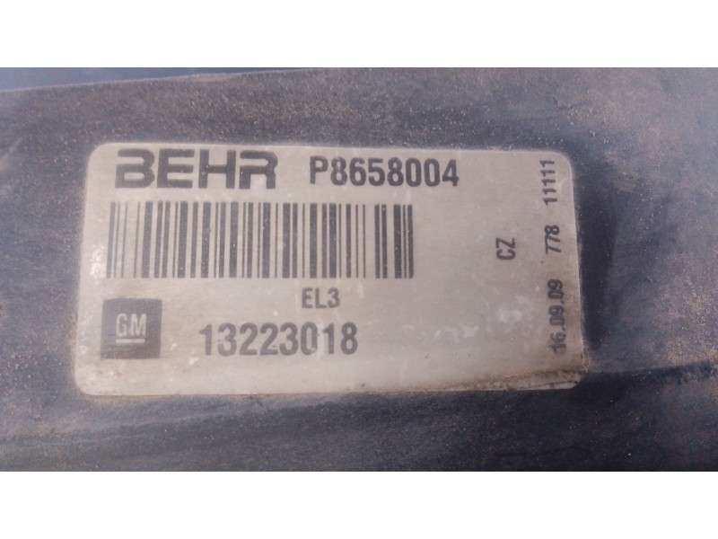 Recambio de electroventilador para opel insignia a (g09) 2.0 cdti (68) referencia OEM IAM   