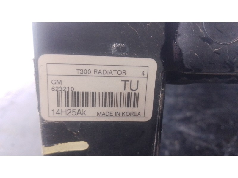 Recambio de radiador agua para opel mokka edition ecoflex referencia OEM IAM   