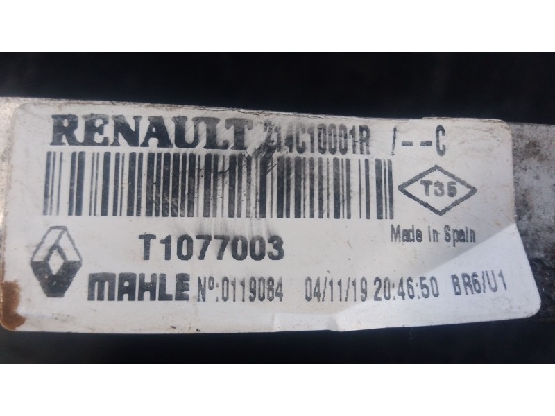 Recambio de radiador agua para renault master iii furgoneta (fv) 2.3 dci 135 fwd (fv0n, fv08) referencia OEM IAM   