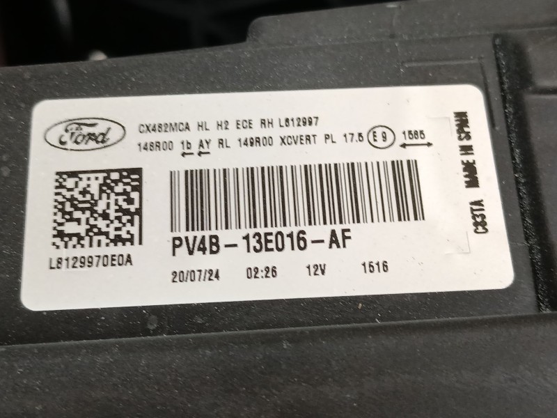 Recambio de faro derecho xenon para ford kuga iii (dfk) 2.5 duratec plug-in-hybrid referencia OEM IAM PV4B13E016AF  