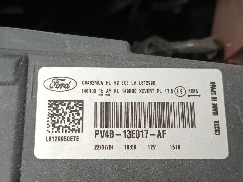 Recambio de faro izquierdo xenon para ford kuga iii (dfk) 2.5 duratec plug-in-hybrid referencia OEM IAM PV4B13E017AF  